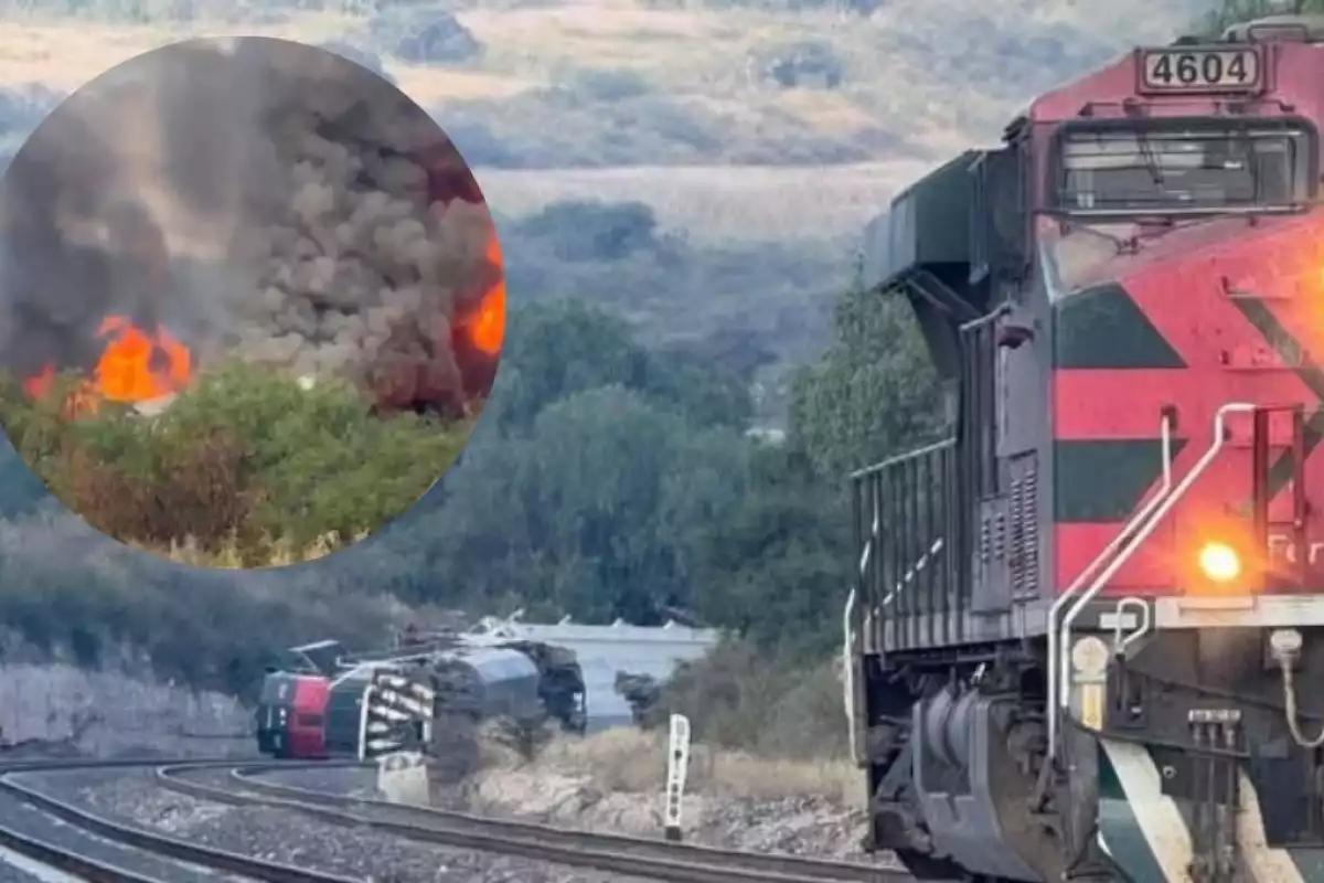 Explosión de tren en Hidalgo moviliza a autoridades y pone en alerta a Tepetitlán