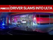 'Crashed into Ulta!' Michigan driver flees police, slams into store