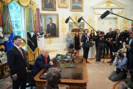 Press access to Oval Office argued in case involving Trump and wire service