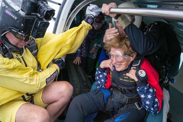 Grandma, 86, Marks Her 1,000th Skydive While Joined by Family (Exclusive)