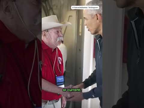 Obama SURPRISES veterans arriving on Honor Flight to D.C.