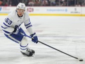 Maple Leafs' rookie Easton Cowan ready to face Sidney Crosby