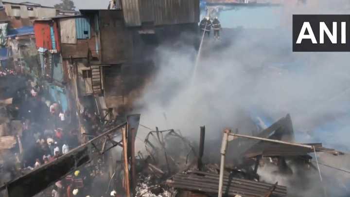 Services suspended on Mumbai's Harbour line after fire near Mahim station