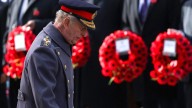 Emotional King Charles leads poignant tributes at Remembrance Sunday service