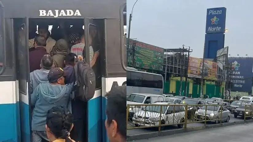 Con combis y colectivos informales cubriendo la demanda: así se viven las primeras horas del paro de transportistas [FOTOS]