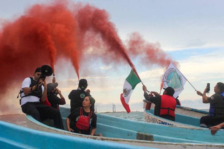 Suspenden prueba de SpaceX en Playa Bagdad en medio de protestas ambientales