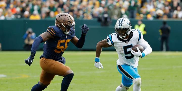 Rico Dowdle’s big day and Ryan Fitzgerald’s big kick give Panthers 16