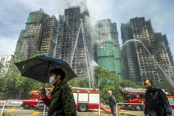 Death toll rises to 128 in Hong Kong high