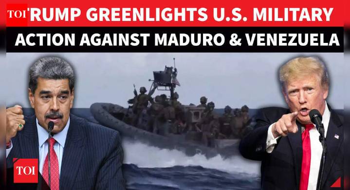 Trump ORDERS Military Action Against Venezuela; U.S. Forces Close In As Maduro Vows Resistance