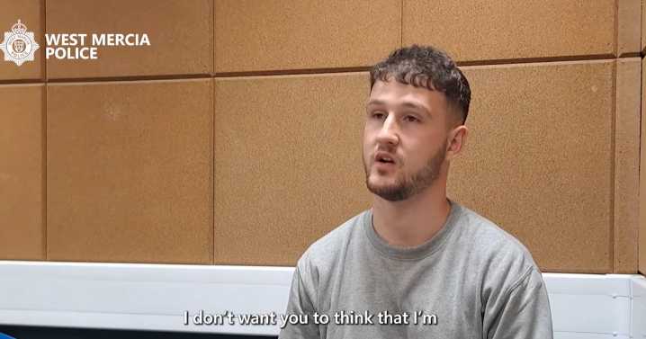 Watch as killer calmly explains how he stabbed love rival to death