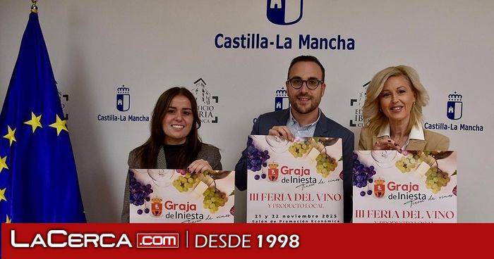Graja de Iniesta celebrará su Feria del Vino el 21 y 22 de noviembre