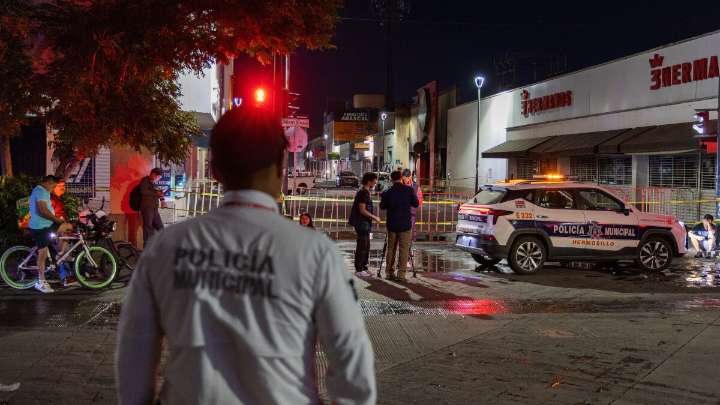 Fire and explosion at northwestern Mexico store leave at least 23 dead and 12 injured