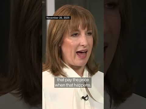 Reeves keeps door open to tax hikes after £26 billion budget hit #shorts #uk #budget #reeves