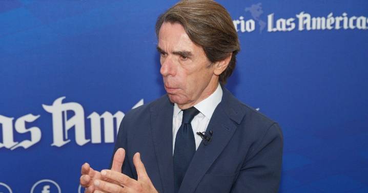 José María Aznar: España apoya las dictaduras y eso tiene que cambiar