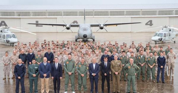 Rudy vuela alto en la Base Aérea de Son Sant Joan