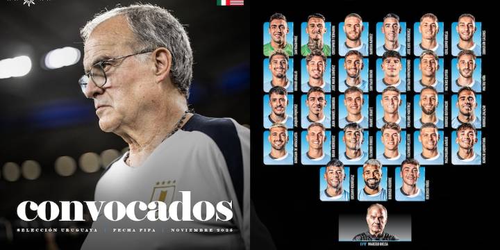 Selección de Uruguay presenta su lista de convocados para su partido contra México