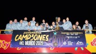 La celebración del Palma Futsal por su tercera Copa Intercontinental en imágenes