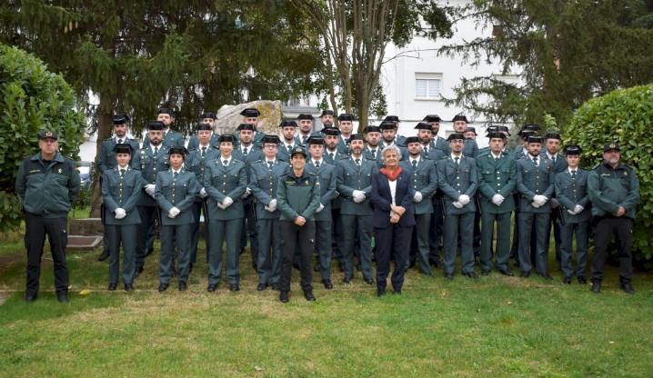 La Comandancia de Cuenca recibe 42 nuevos guardias civiles