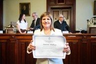 Patricia Bullrich y sus compañeros de lista fueron proclamados como legisladores nacionales