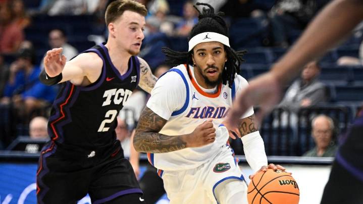 Harding hits go-ahead jumper with 48 seconds left as TCU beats No. 10 Florida 84