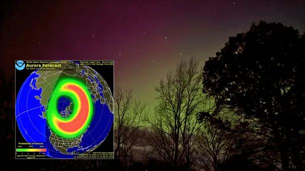 Auroras boreales podrían iluminar cielo de Sonora esta noche