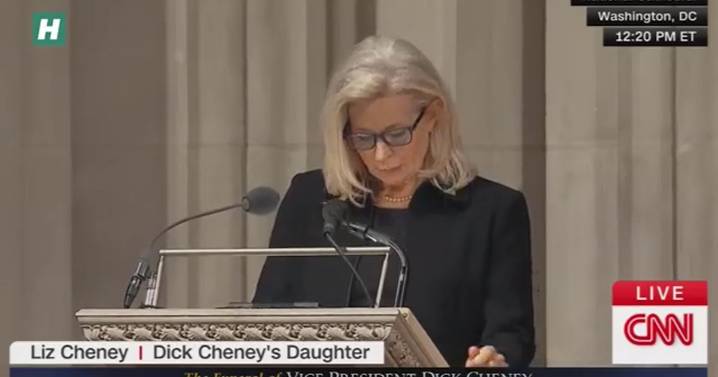Liz Cheney's Subtle Trump Dig | HuffPost UK Videos