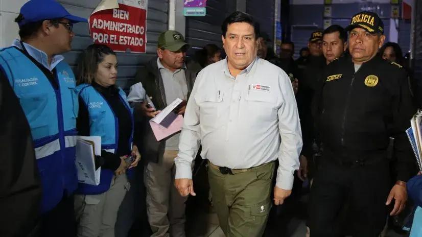 Ministro Tiburcio anuncia reunión para este martes con gremios de transportistas tras nuevo ataque del crimen organizado