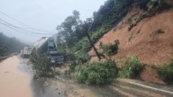 Heavy rain triggers landslides and floods in central Vietnam, killing 7