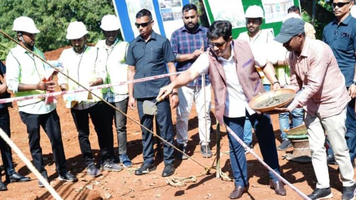 Meghalaya CM lays foundation pillar for additional secretariat complex in Tura