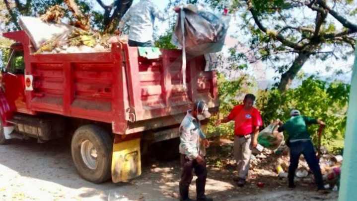 Realizaron limpieza y eliminación de criaderos de mosquitos en Ixtlahuac