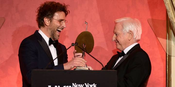 Bradley Cooper Presents Friend & Hotelier Paddy McKillen With the 2025 Trophée de L’Alliance Award | Angele, Bradley Cooper, Paddy McKillen | Celebrity News and Gossip | Entertainment, Photos and Vide