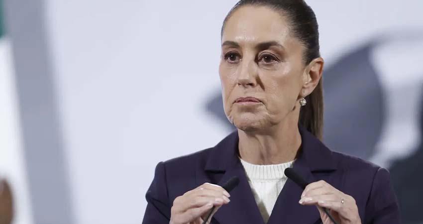 Sheinbaum informa que denunció al hombre que la acosó en el Centro Histórico