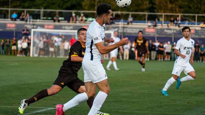 'He is the man': Stefan Dobrijevic leads Akron into NCAA men's soccer tournament