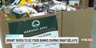 Over $405K in grants given to SC food banks during SNAP delays