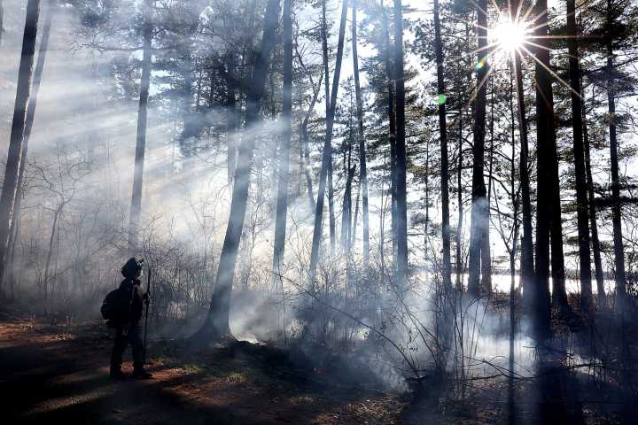 Ishkode returns to Wisconsin Point