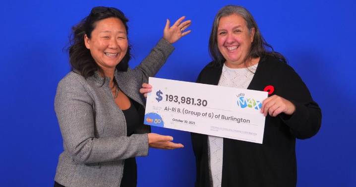 Ontario lottery group wins 6-figure Lotto Max prize
