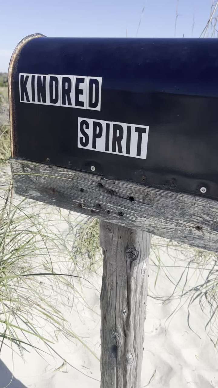 Take a trip to the Kindred Spirit mailbox in Sunset Beach