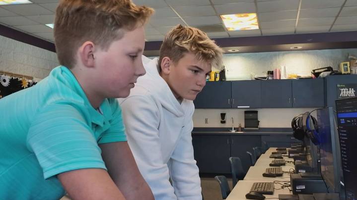 Caledonia sixth graders bring drone coding to the classroom