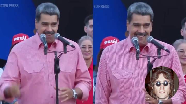 Nicolás Maduro sorprende al cantar en vivo la canción Imagine de John Lennon: “Todo por la paz”
