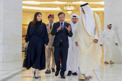 Petro propone al emir de Catar que medie para «desescalar el conflicto con Trump»