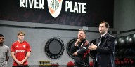 Las fotos de Stefano Di Carlo con el plantel de River Plate y Marcelo Gallardo en su primer día de gestión