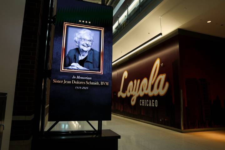 Men's college basketball: Loyola honors Sister Jean with win