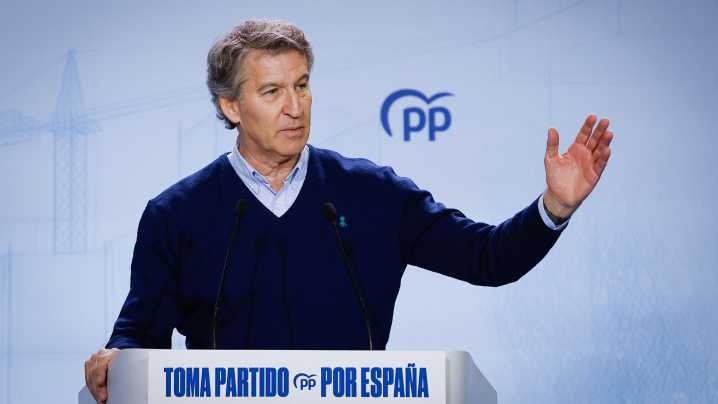 Feijóo aclara a Junts y al PNV que quiere ganar en las urnas y "no a través de ninguna moción" de censura