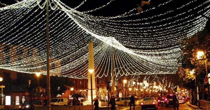 El tiempo en Palma para el encendido de luces de Navidad