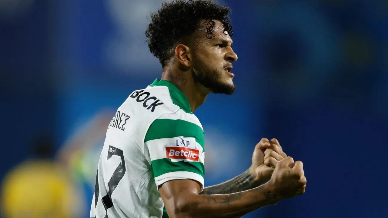 El show de Luis Javier Suárez en Portugal; dos goles y exhibición con el Sporting Lisboa