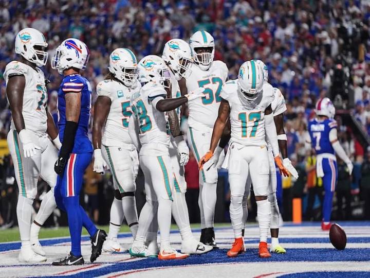 Miami Dolphins retoman el vuelo con gran triunfo ante los Bills