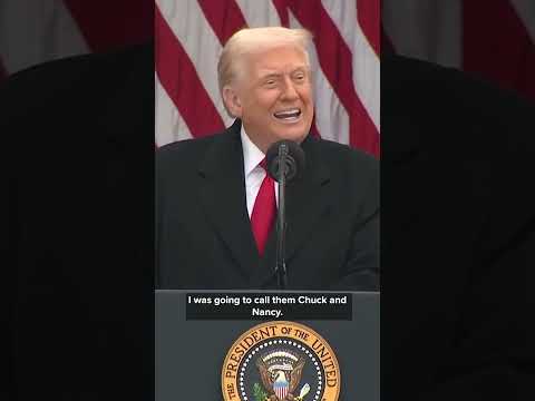 Was going to call turkeys ‘Chuck & Nancy’