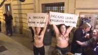 Detenido el hombre acusado de agredir sexualmente a dos activistas de Femen en un acto en honor a Franco
