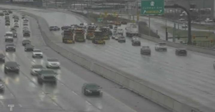 Police activity impacting traffic on I-95 north in Philadelphia, drivers diverted off at Cottman Ave.