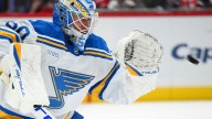 Blues' Binnington 'always planned' to give Ovechkin his 900th goal puck